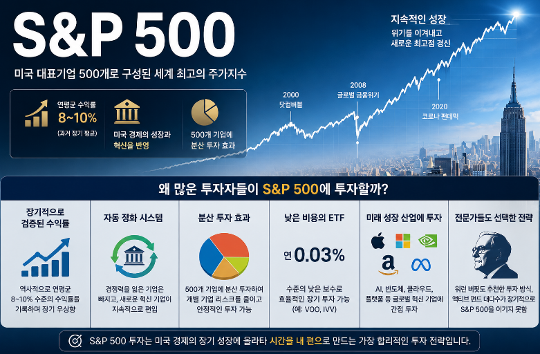 미국 S&P500 ETF 주목해야 하는 이유